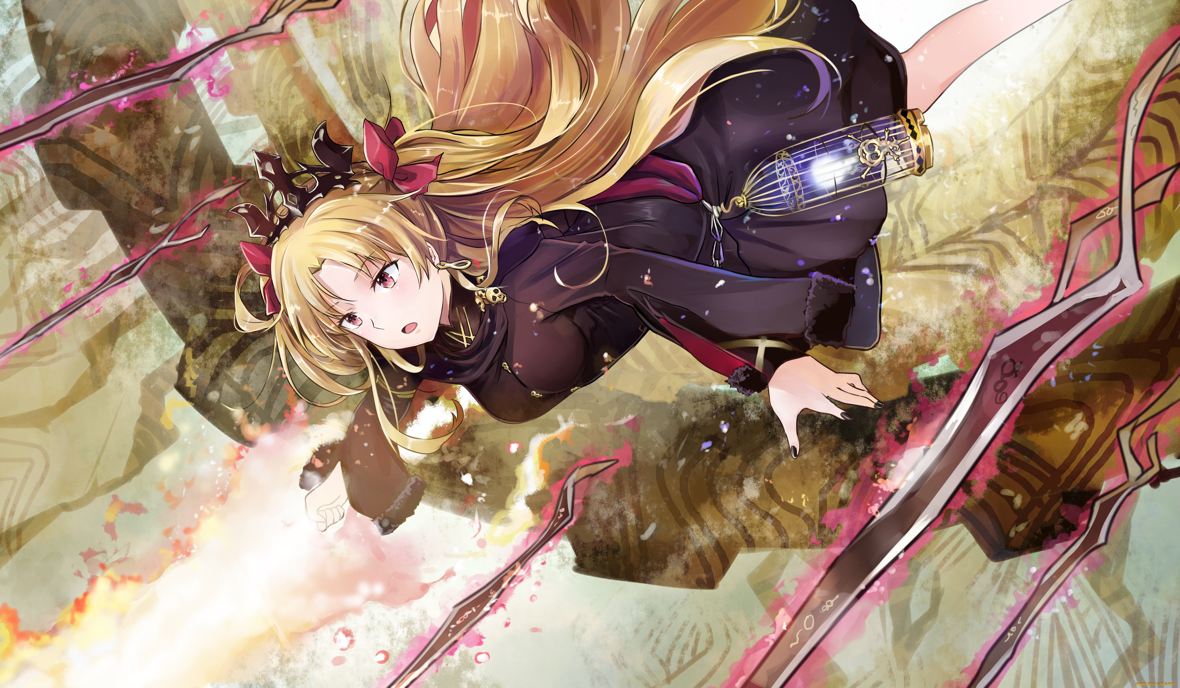 , fate, stay night, ereshkigal, grand, order